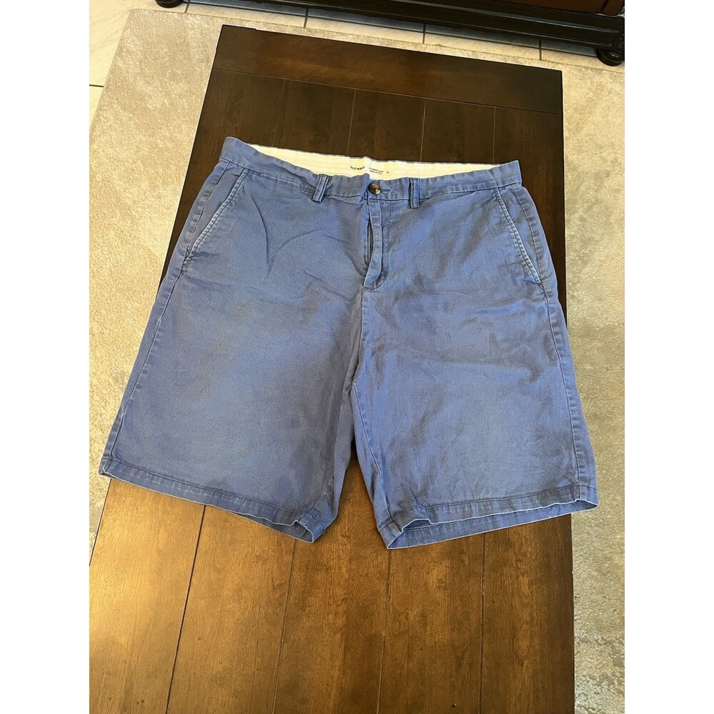 Men's Old Navy Slim Built-in Flex Navy Shorts Size 38